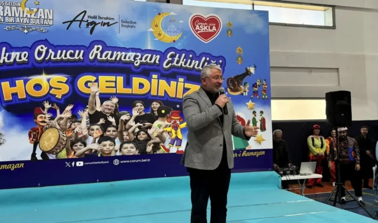 Çorum’da çocuklar için ‘Tekne Orucu İftarı’ düzenleniyor