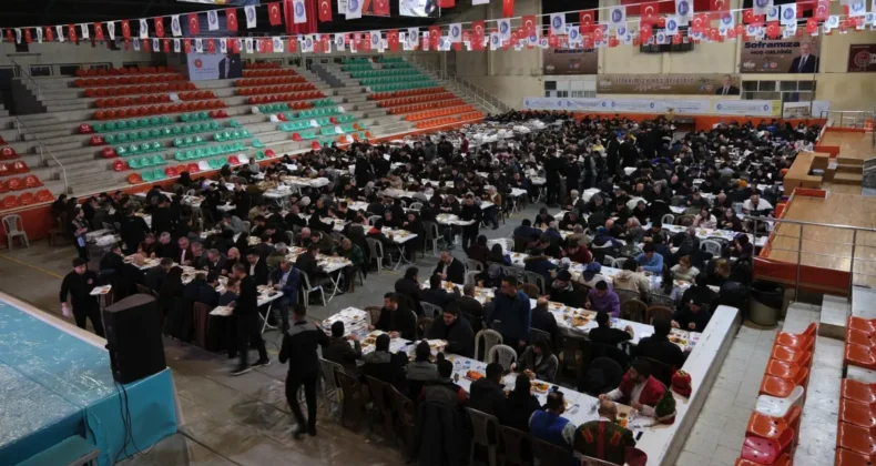 Çorum’da ilk iftar sofrası kuruldu