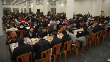 Giresun’da Ramazan coşkusu: İlk iftar sofrası kuruldu