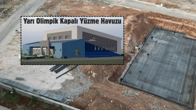 Haliliye’de Yarı Olimpik Yüzme Havuzu’nun inşasına başlandı