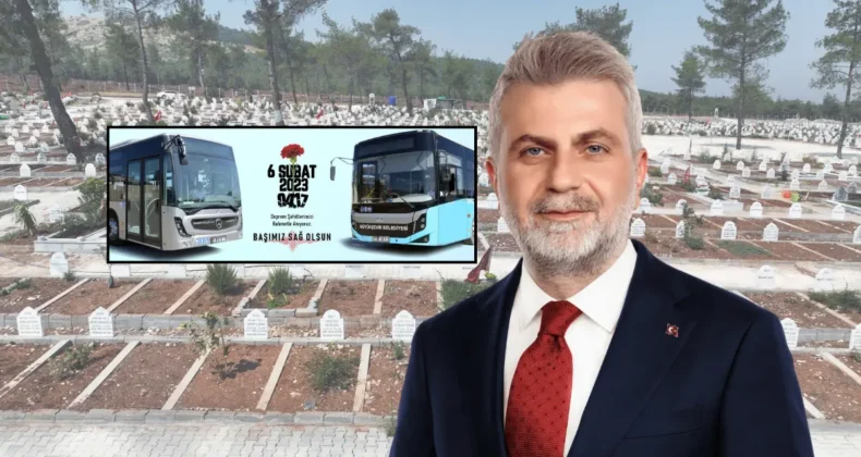 Kahramanmaraş’ta 6 Şubat’ta ücretsiz otobüs açıklaması…
