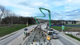 Kocaeli Kartepe Tramvay Hattı’nda çalışmalar sürüyor