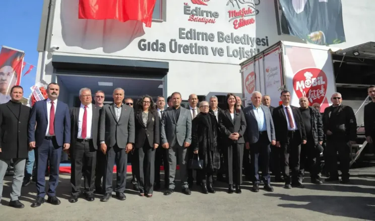 Günlük 15 bin kişi kapasiteli Mutfak Edirne hizmete açıldı