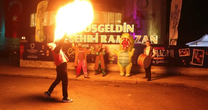 Ordu’da “Ramazan Çocuklarla Güzel” etkinliği düzenleniyor
