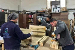 Ordu Büyükşehir park ve bahçe mobilyalarını kendi üretiyor