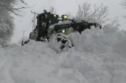 Ordu’da kar kalınlığı 2 metreye ulaştı