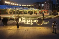 Samsun’da Ramazan Sokağı’na yoğun ilgi