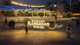 Samsun’da Ramazan Sokağı’na yoğun ilgi