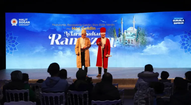 Samsun’da Ramazan coşkusu başladı