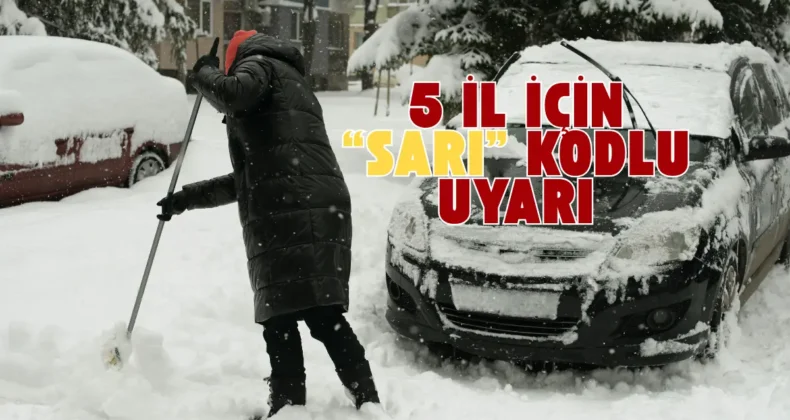 Meteoroloji’den uyarı: Kar ve fırtına kapıda