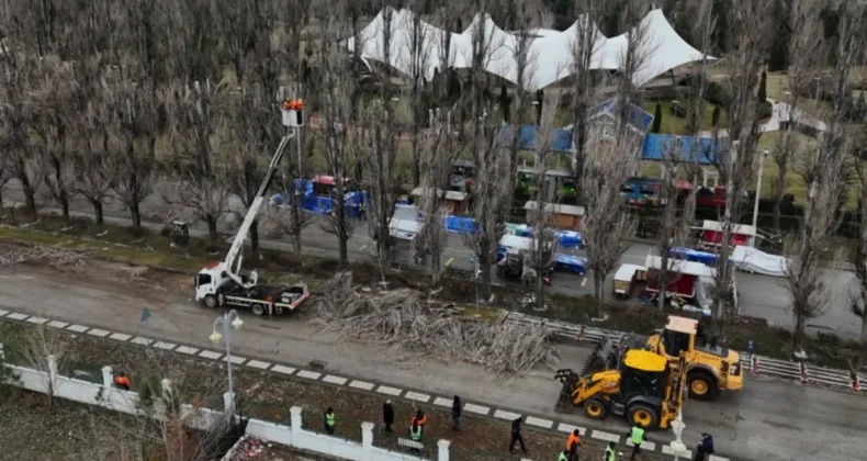 Eskişehir Sazova Parkı’nda ekolojik değişim başladı