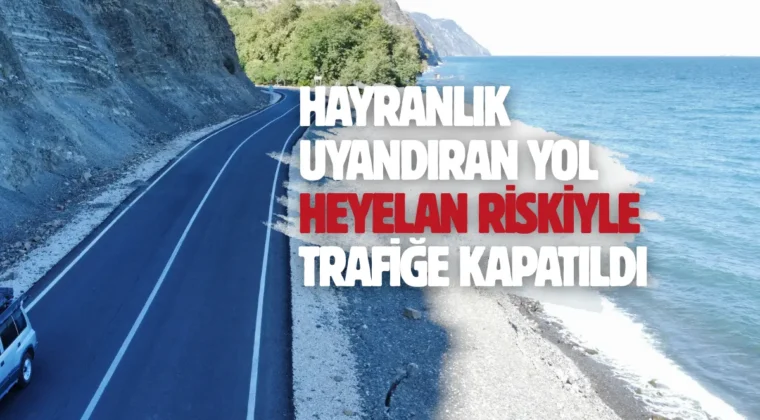 Tekirdağ Uçmakdere Yolu’nda çalışma! Trafiğe kapandı…