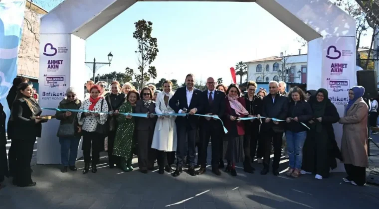 Balıkesir’de Kadın Emeği Çarşısı açıldı