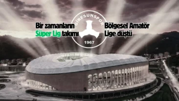 Bir zamanların Süper Lig takımı Giresunspor artık amatörde!