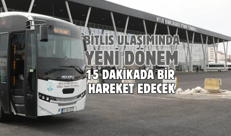 Bitlis ulaşımında yeni adımlar atılmaya devam ediyor