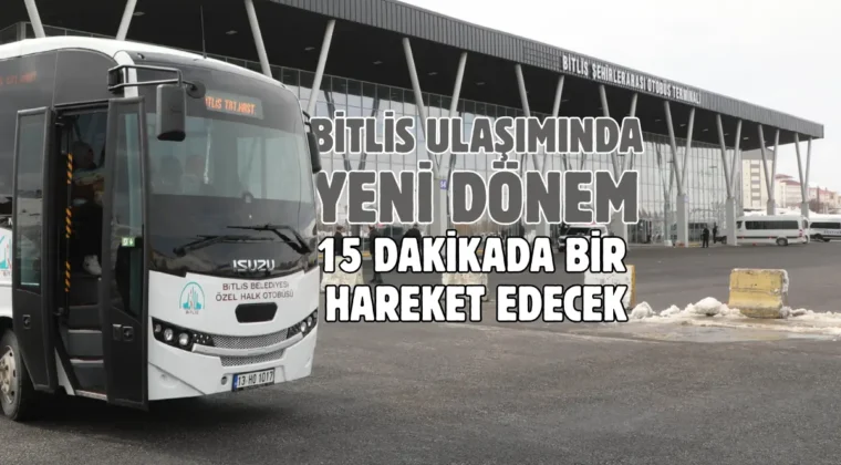 Bitlis ulaşımında yeni adımlar atılmaya devam ediyor