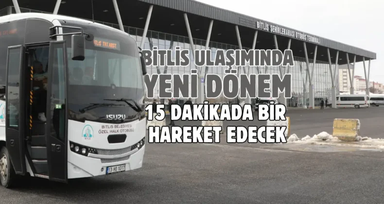 Bitlis ulaşımında yeni adımlar atılmaya devam ediyor