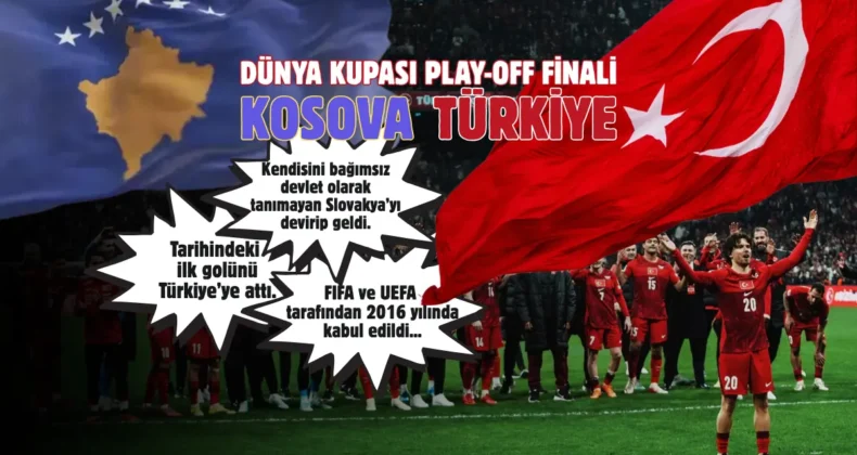 Rakibimiz: Tarihindeki ilk golünü Türkiye’ye atan Kosova