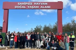 Edirne’de hayvanseverler yeni kurulan barınağı inceledi