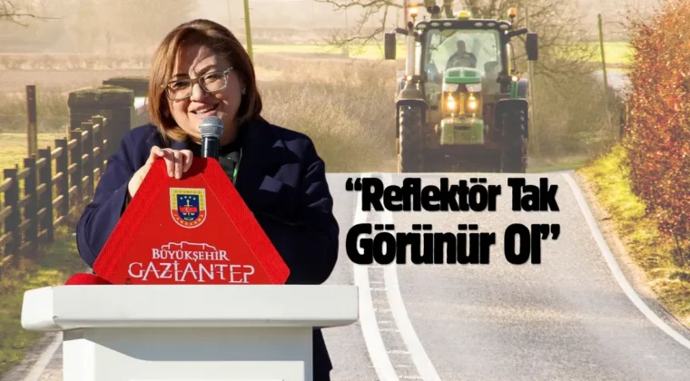 Gaziantepli çiftçiye reflektör dağıtımı! 10 bin dağıtım yapılacak…