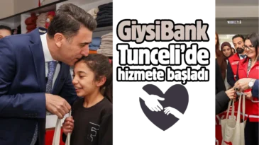 GiysiBank, Tunceli’de hizmete başladı
