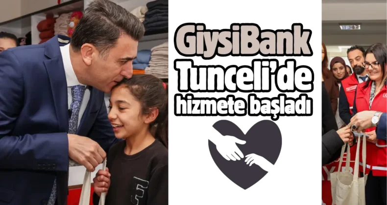 GiysiBank, Tunceli’de hizmete başladı