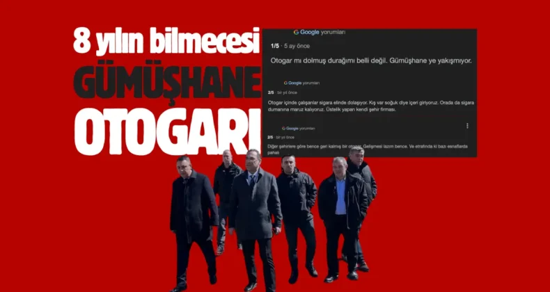 Gümüşhane’de 8 yılın gündemi: Otogar