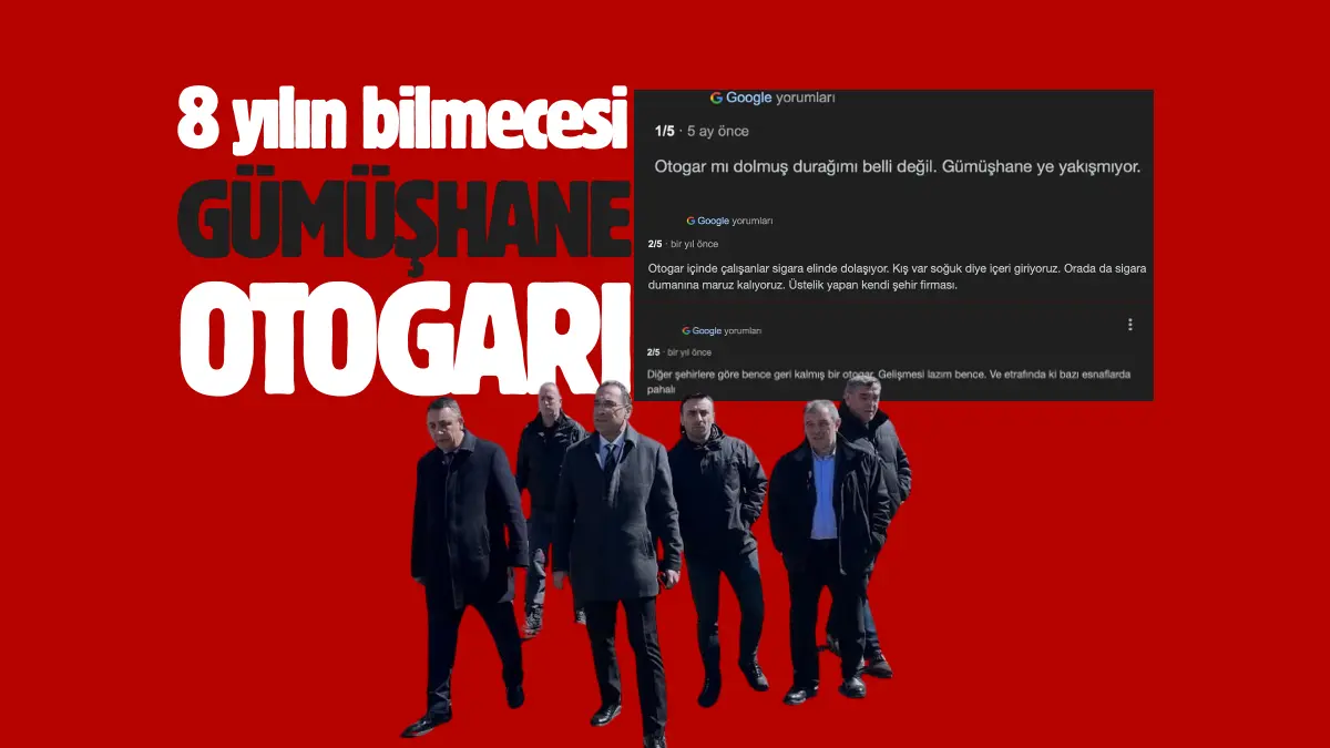 Büyük bir bilmece haline gelen Gümüşhane Otogarı’nın yeni yeri, daha