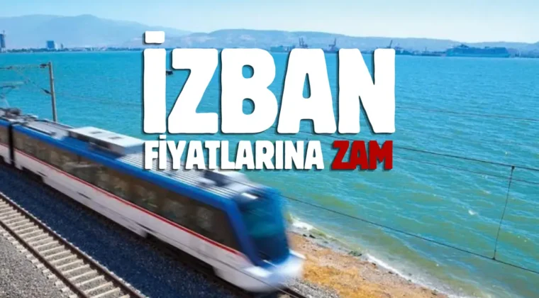 İZBAN’da yeni fiyatlar 1 Nisan’da yürürlüğe girecek