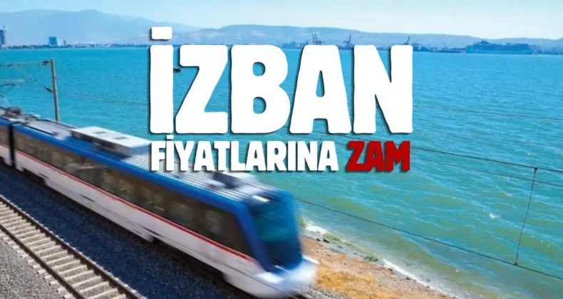 İZBAN’da yeni fiyatlar 1 Nisan’da yürürlüğe girecek