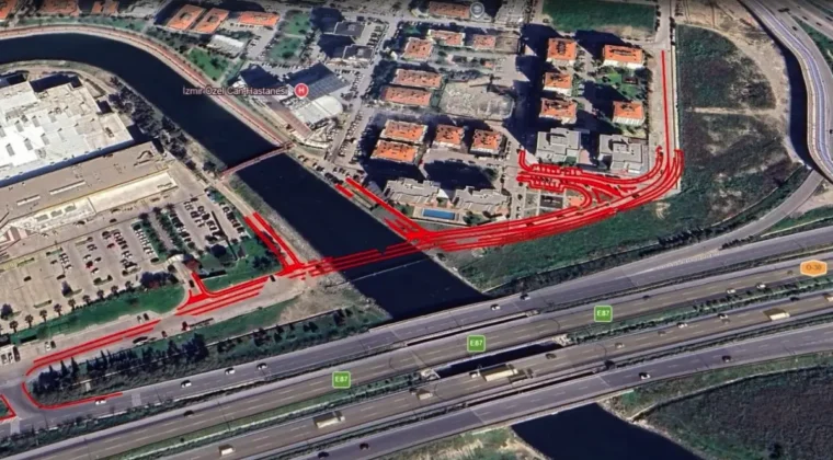 İzmir’de trafiği rahatlatacak projede çalışmalar hızla sürüyor