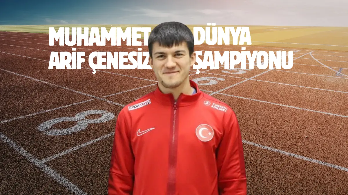 Karabüklü milli sporcu Muhammet Arif Çenesiz, İspanya’da düzenlenen Para Atletizm