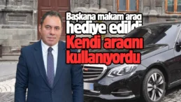 Can Azerbaycan’dan Başkan Senger’e makam aracı hediyesi