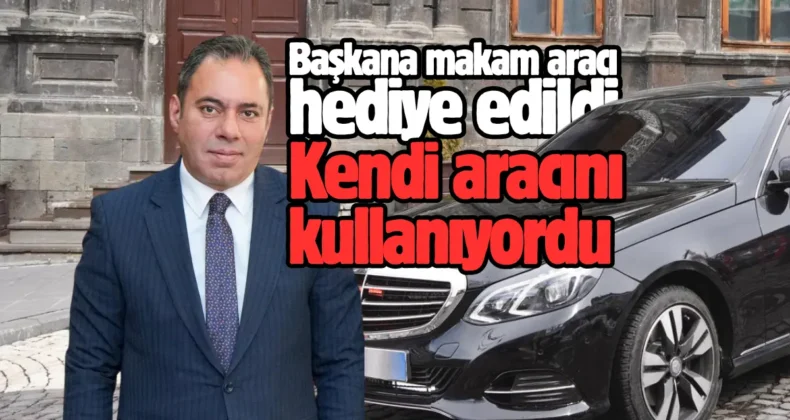 Can Azerbaycan’dan Başkan Senger’e makam aracı hediyesi