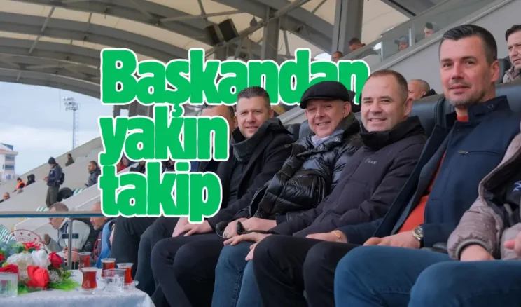 Başkan Bulut’tan Kırklarelispor’a yakın takip