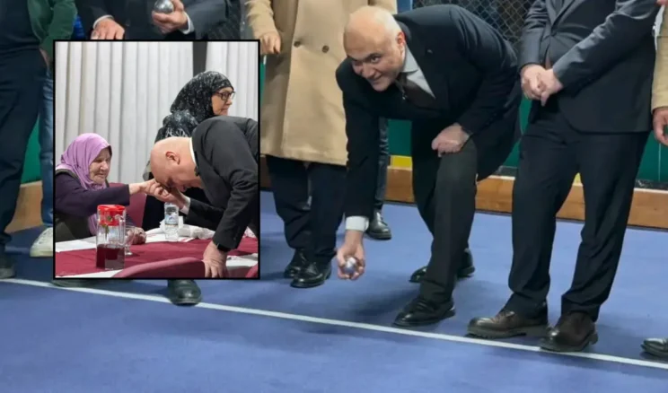 Kızılcahamam Huzurevi’nde iftar ve Bocce Sahası açılışı