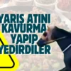 Mersin’de aşevi skandalı! Kavurmadan yarış atının çipi çıktı