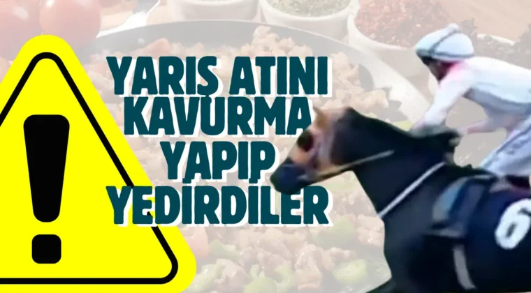 Mersin’de aşevi skandalı! Kavurmadan yarış atının çipi çıktı
