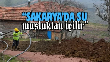 Sakarya’da 5 bin metrelik içme suyu hattı yenileniyor