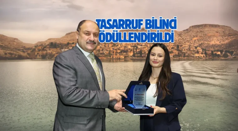 Şanlıurfa’da Su Tasarrufu Kahramanları ödüllerini aldı
