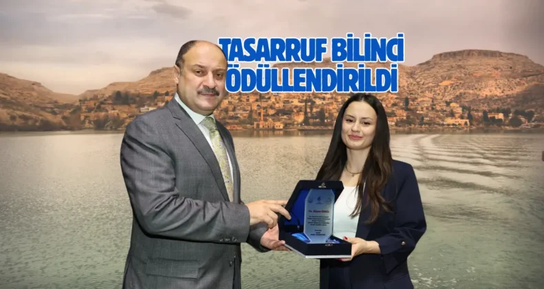 Şanlıurfa’da Su Tasarrufu Kahramanları ödüllerini aldı