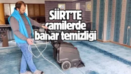 Siirt genelindeki tüm ibadethanelerde bahar temizliği yapılıyor