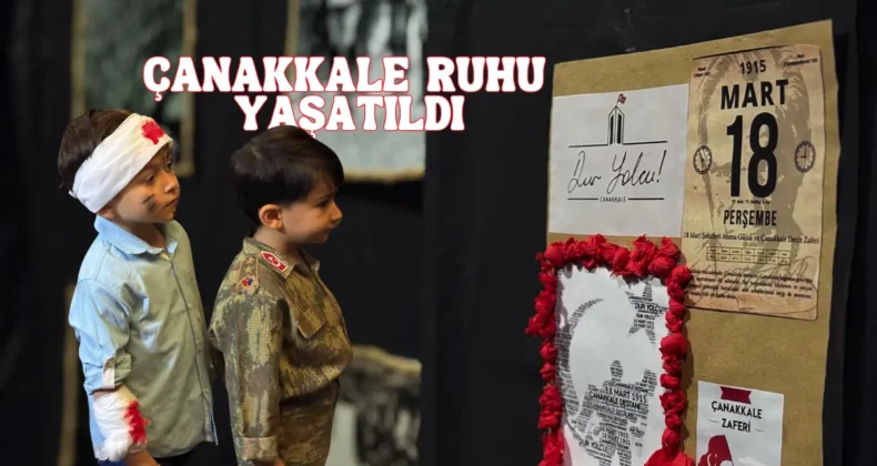 Sincan’da çocuk evlerinde Çanakkale ruhu yaşatıldı
