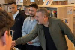 Sincan’da Başkan Ercan, öğrencilerle sahur yaptı