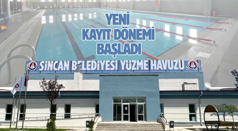 Sincan’da herkes yüzme öğrenecek! Son kayıt 28 Mart…