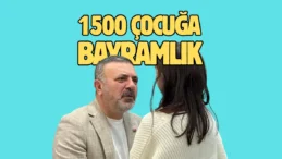 Sincan’da bin 500 çocuğa, seçtiği bayramlık hediye edildi