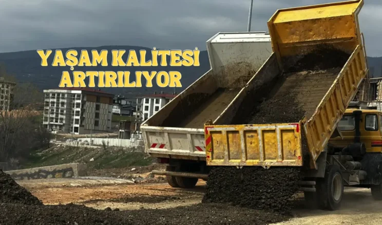 Tokat’ta çevre düzenleme çalışmaları devam ediyor