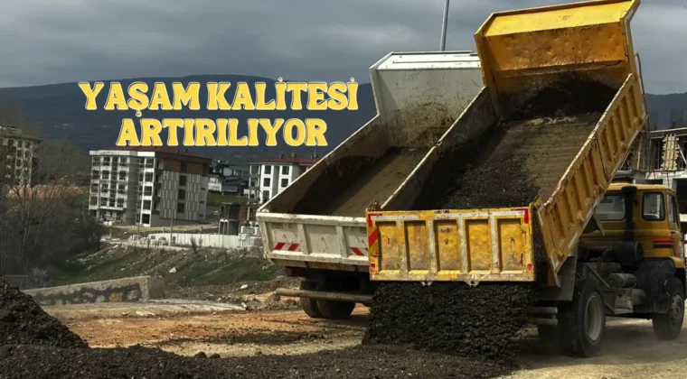 Tokat’ta çevre düzenleme çalışmaları devam ediyor
