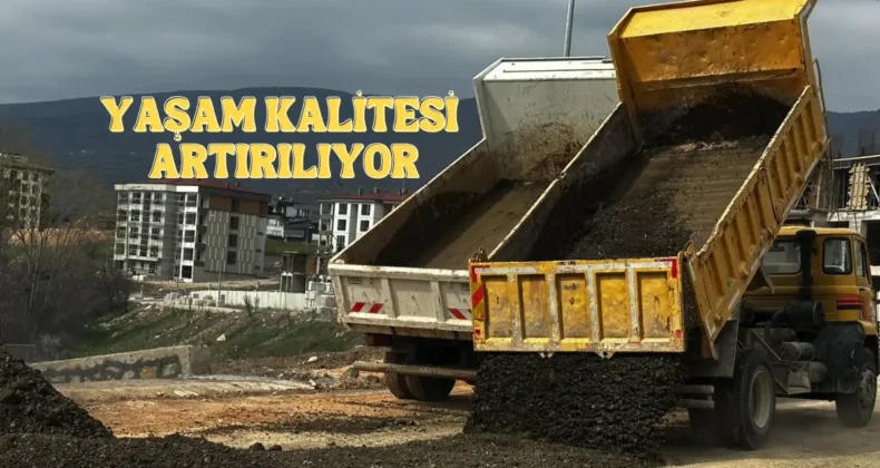 Tokat’ta çevre düzenleme çalışmaları devam ediyor