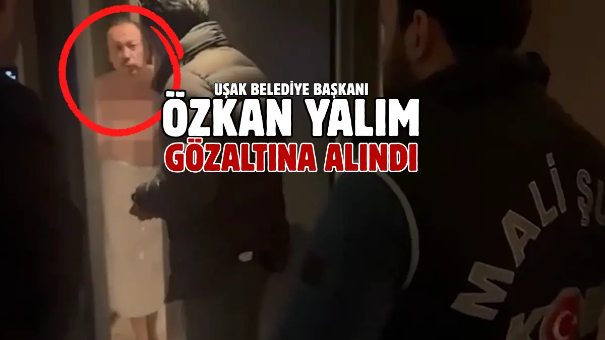 Uşak Belediye Başkanı Özkan Yalım ve belediye personeli 10 kişi,